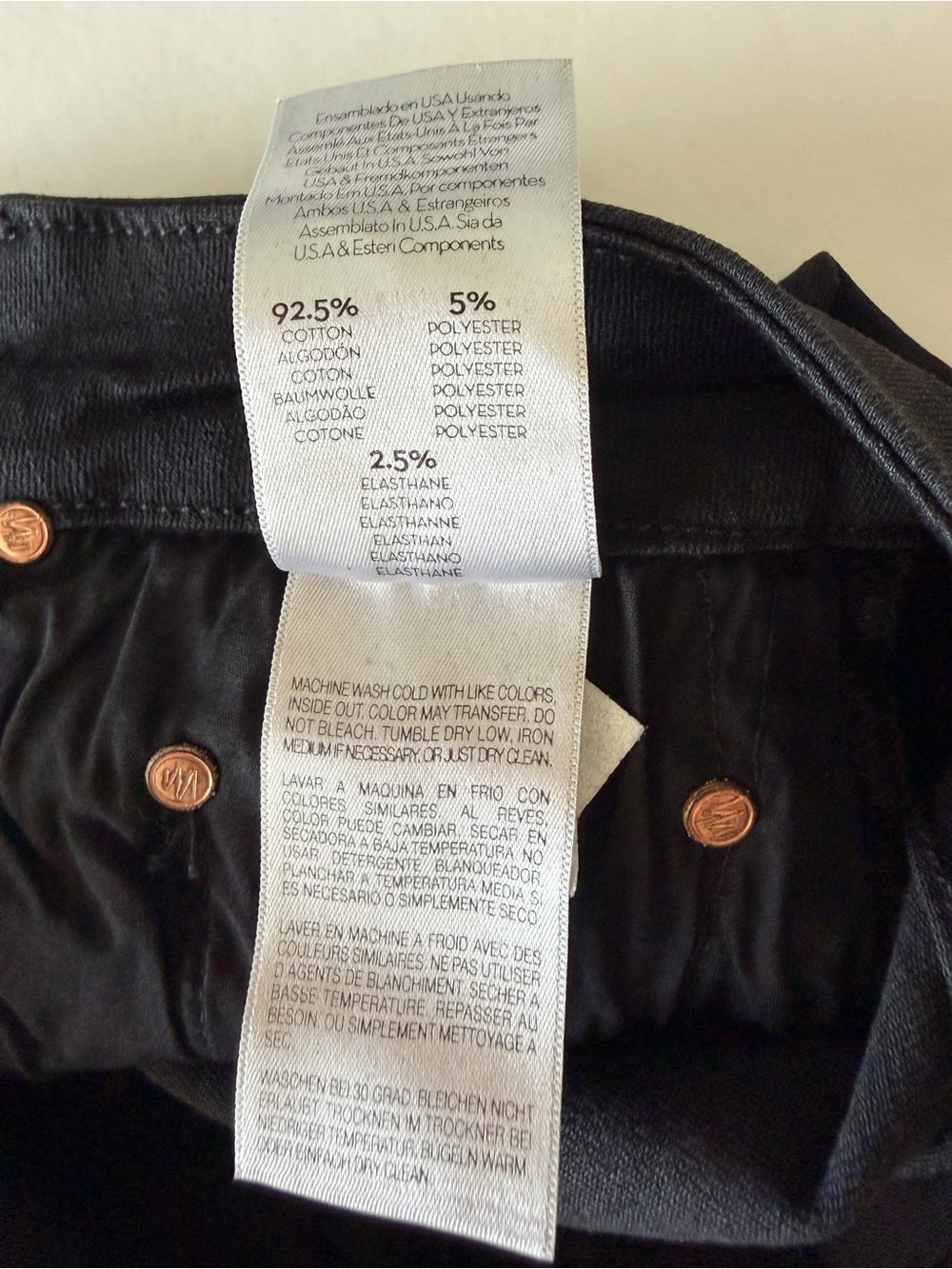 MOTHER Black Skinny Jeans - Sleek High-Rise - Picture 10 of 11